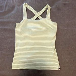 Abercrombie mint cross back tank
